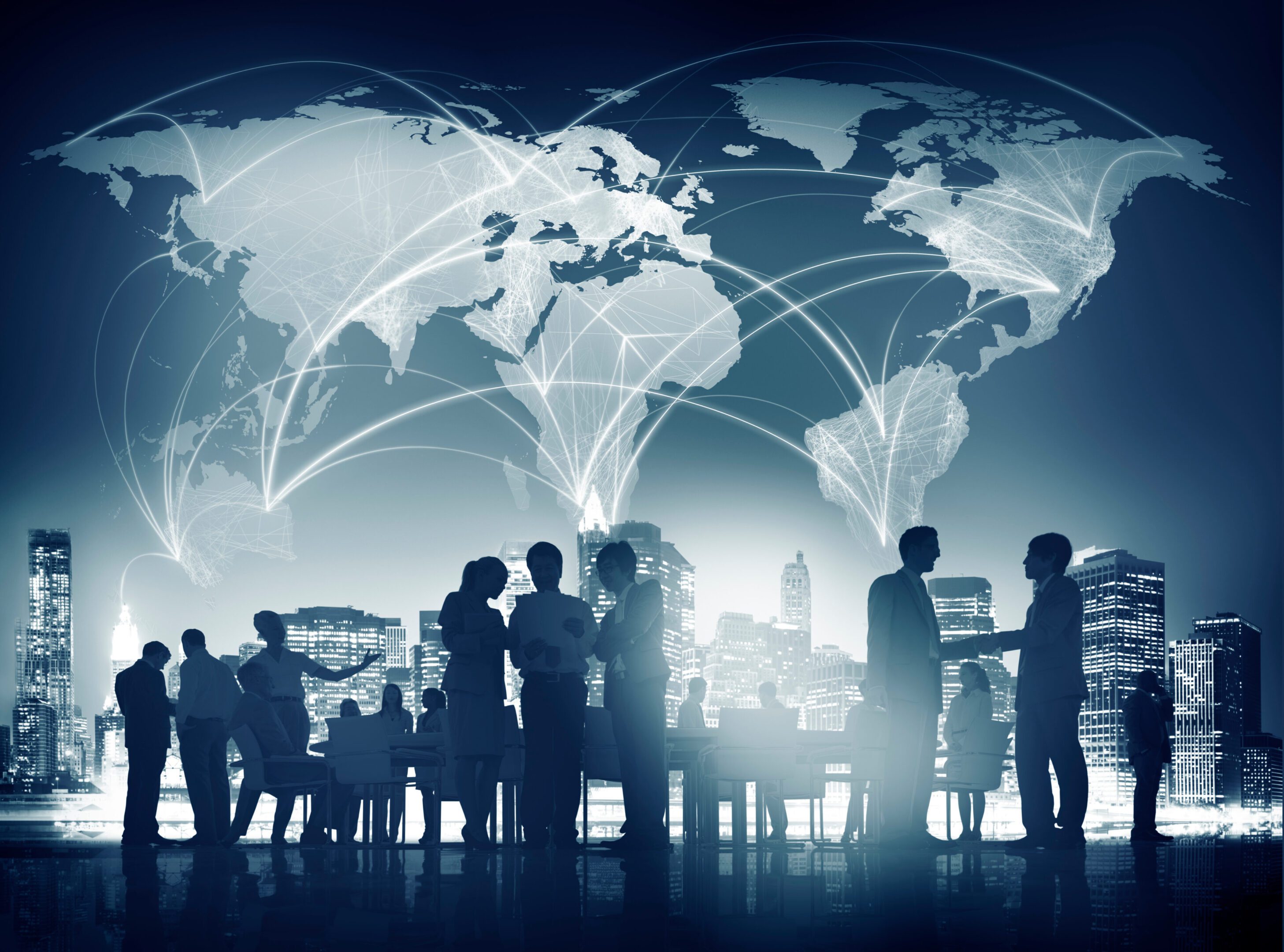 Business People Meeting Discussion Global Business Concept Business People Meeting Discussion Global Business Concept